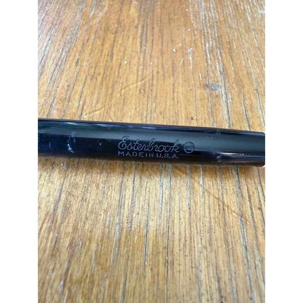 Vintage Esterbrook Desk FountainPen with Clear Tapered Handle